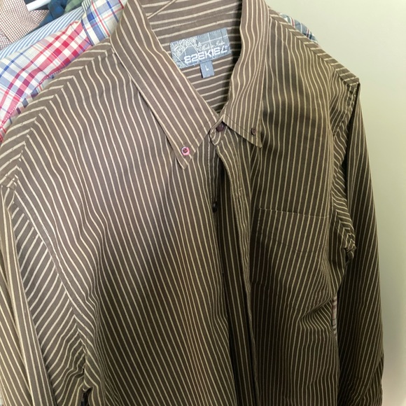 12 Large Casual Button Down Shirts - Picture 12 of 12